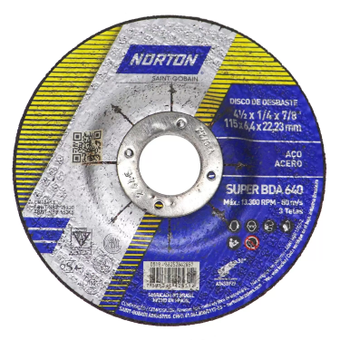 DISCO DESBASTE BDA640 4,5"(115X6,4X22,23) - UN