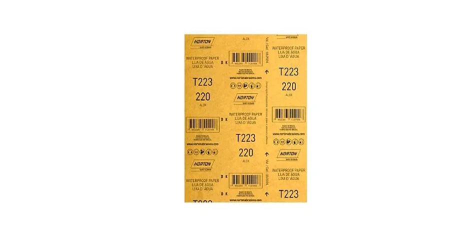 LIXA DAGUA 0220 - NORTON (T223) - UN