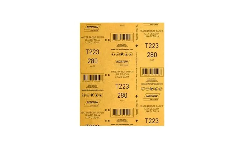LIXA DAGUA 0280 - NORTON (T223) - UN