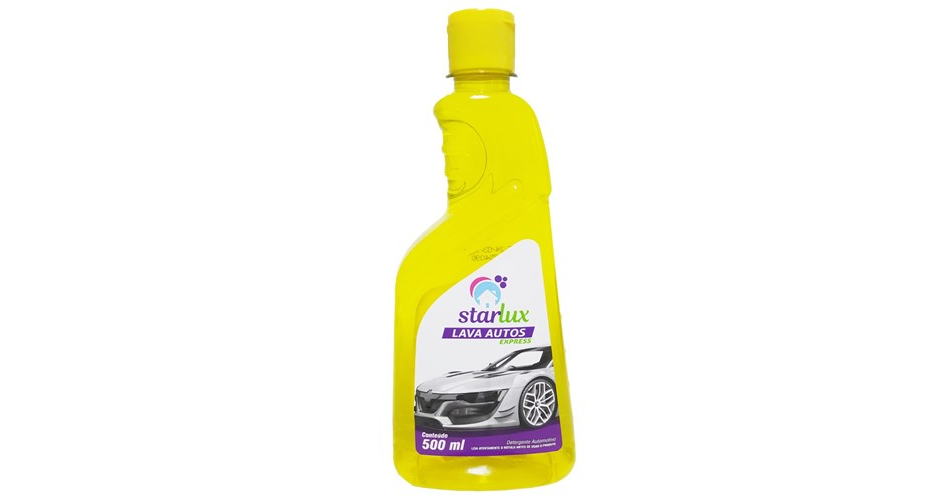 SHAMPOO LAVA AUTOS 500ML - STARLUX - UN