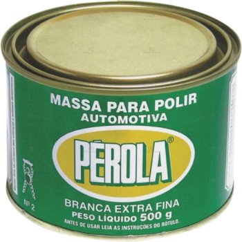MASSA DE POLIR EXTRAFINA 500GR - PEROLA - UN