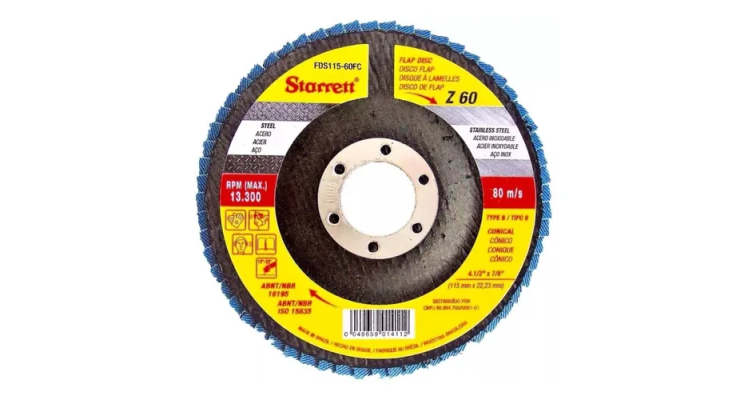 DISCO FLAP N 060 4,5" - STARRET - PC
