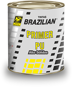 PRIMER PU HS CINZA 1/4 S/CAT.-BRAZILIAN - 800ML