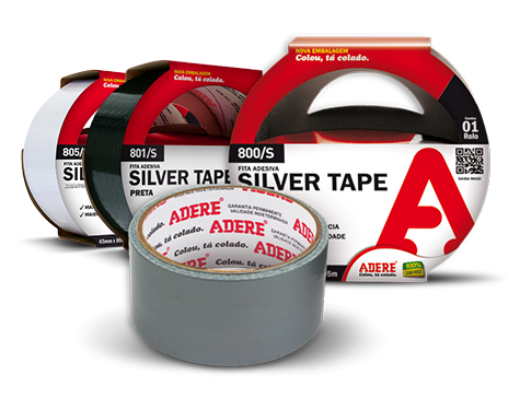FITA SILVER TAPE 45X05M PRATA (800/S) ADERE - UN