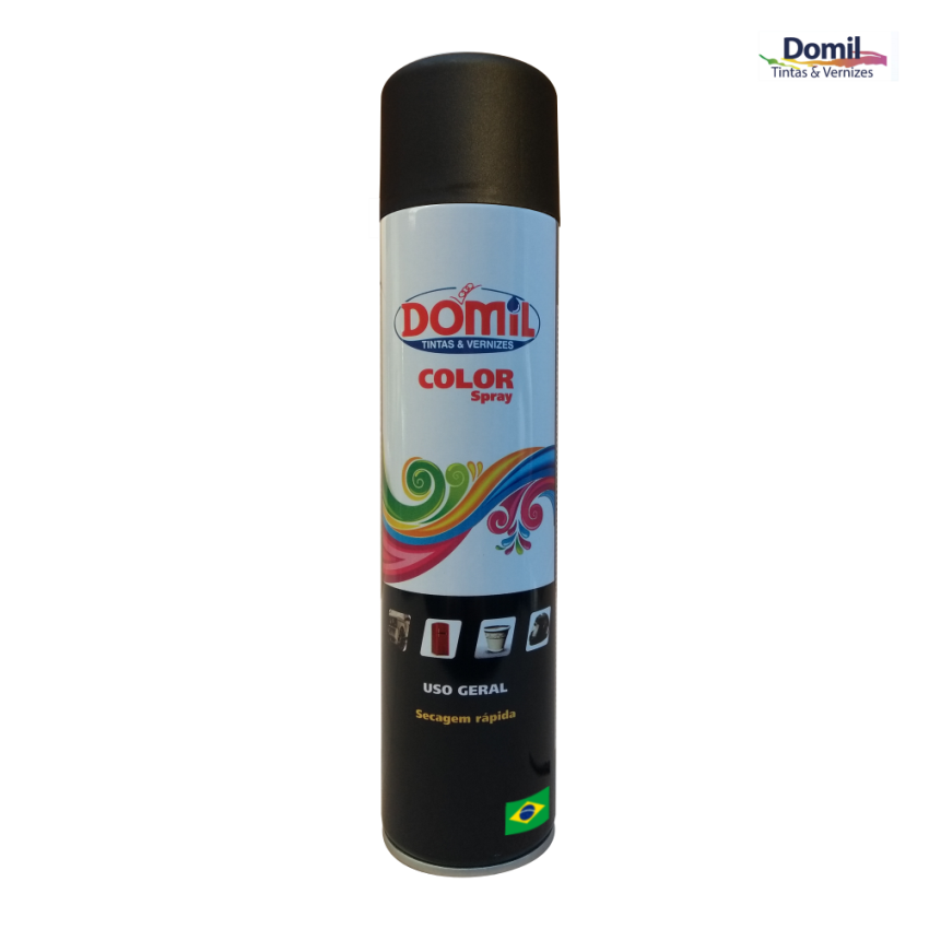 SPRAY PRETO FOSCO 2 -ALTA TEMP. 600C  250G - 400ML