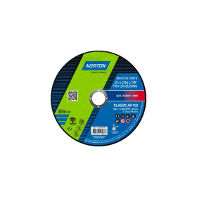 DISCO DE CORTE AR102 4,5" 1.0MM (115X1X22) NT - UN
