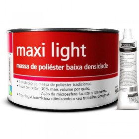 MASSA POLIESTER 900G LIGHT + CATAL MR - LA