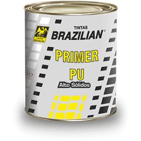 PRIMER PU HS CINZA 1/4 S/CAT.-BRAZILIAN - 800ML