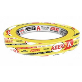 FITA CREPE 18X40 AMARELA AUT ADERE - UN